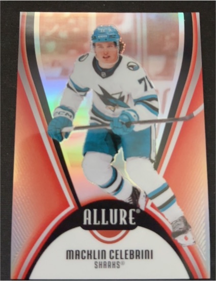 2025-26 Upper Deck Allure #71 Macklin Celebrini — front