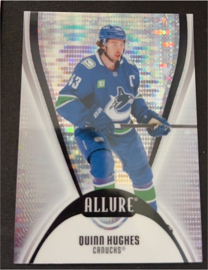 2025-26 Upper Deck Allure #63 Quinn Hughes — front