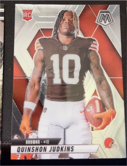 2025 Panini Mosaic #276 Quinshon Judkins — front