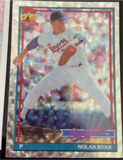 2026 Topps Series 1 1991 Nolan Ryan #T91-97 — front