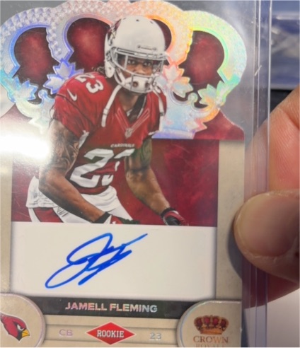 2012 Panini Crown Royale #192 Jamell Fleming — front