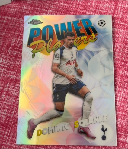 2025-26 Topps Chrome UEFA Power Players #PP-10 Dominic Solanke — front