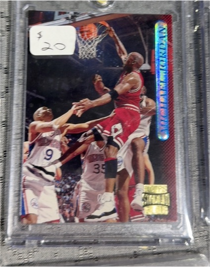 1996-97 Topps Stadium Club #101 Michael Jordan — front