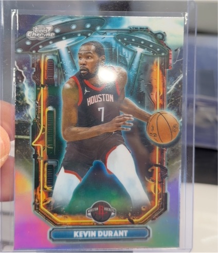 2025-26 Topps Cosmic Chrome #ET-9 Kevin Durant — front