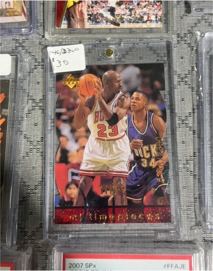 1995-96 Upper Deck #23 Michael Jordan — front
