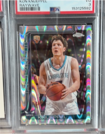 2025-26 Topps Chrome #254 Kon Knueppel — front