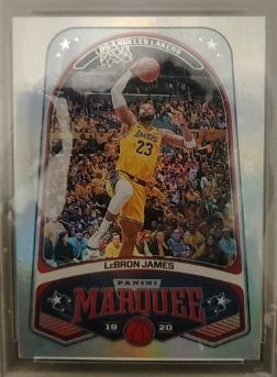 2019-20 Panini Chronicles Marquee #245 LeBron James — front