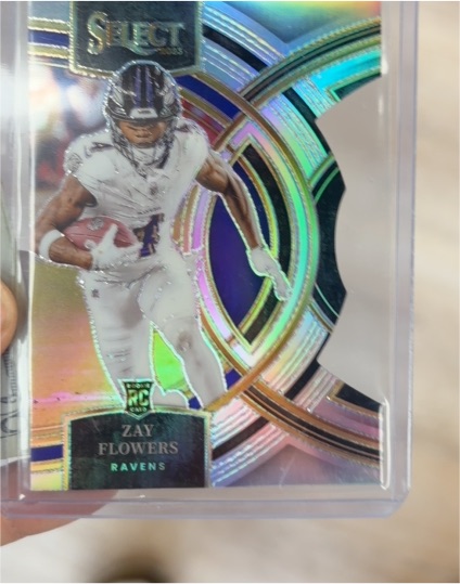 2023 Panini Select Premier Level #157 Zay Flowers — front