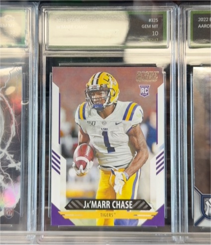2021 Score #325 Ja'Marr Chase — front