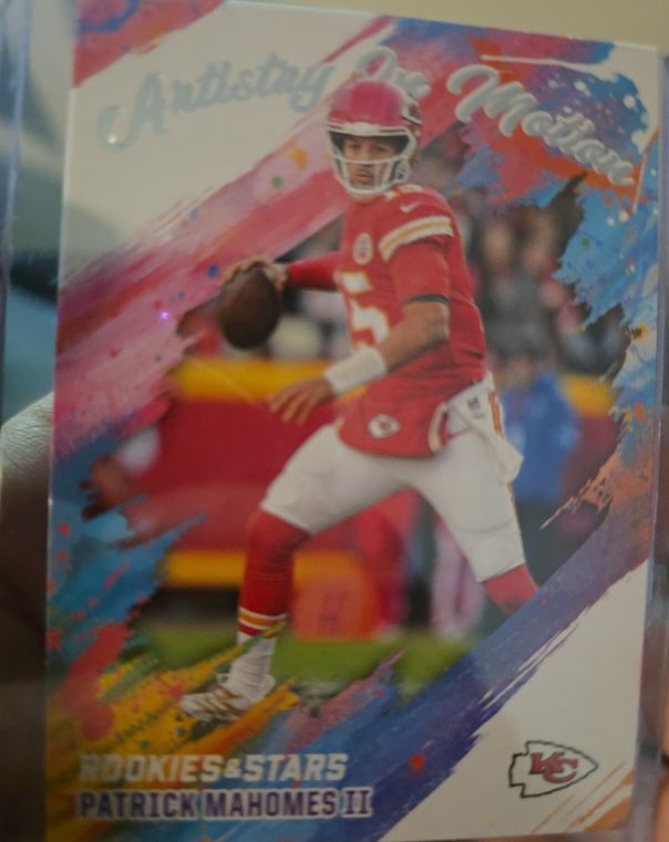 2025 Panini Rookies & Stars #9 Patrick Mahomes II Artistry in Motion — front