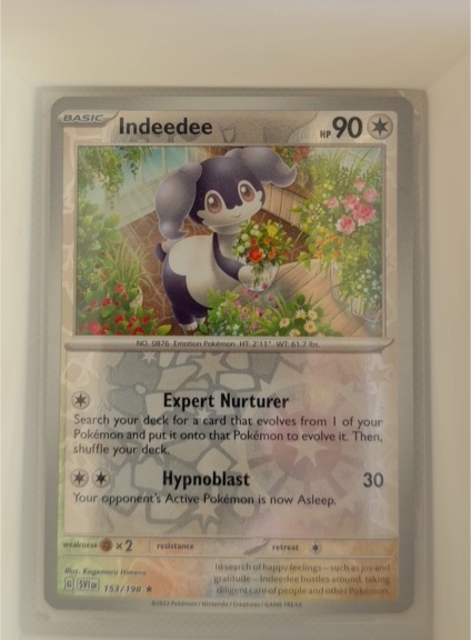 2023 Pokémon Scarlet & Violet #153 Indeedee — front