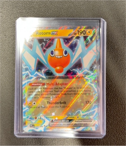 2022 Pokémon TCG ME02: Phantasmal Flames #029 Rotom ex — front