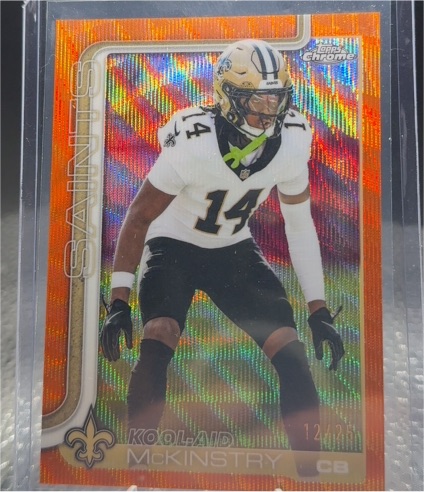 2025 Topps Chrome #224 Kool-Aid McKinstry — front