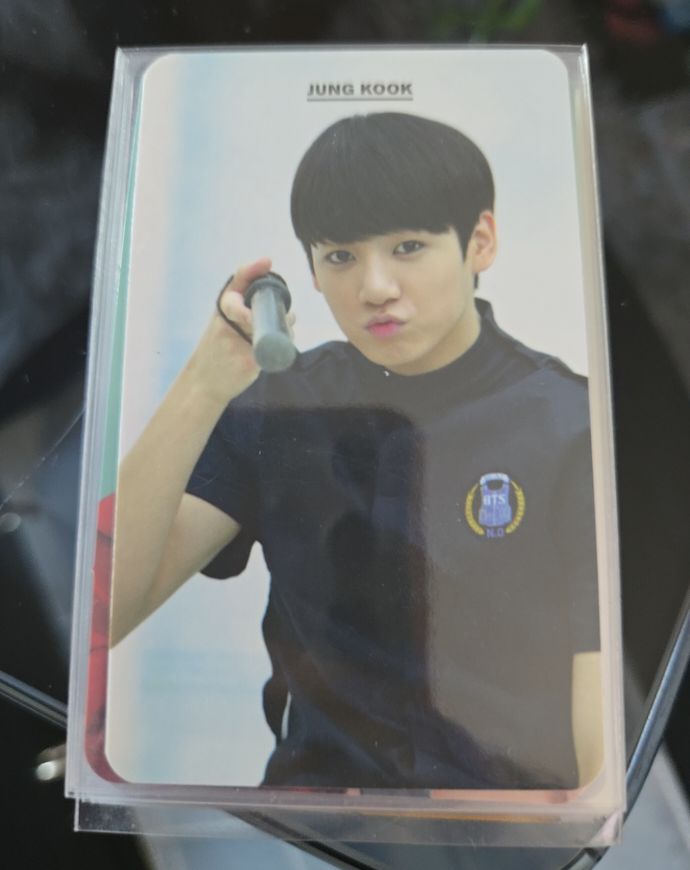 BTS 1st Mini Album O!RUL8,2? #N.O Jungkook Official Photocard — front