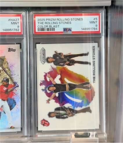2025 Panini Prizm The Rolling Stones Color Blast #5 — front