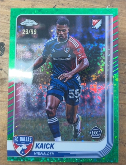 2025 Topps Chrome MLS #37 Kaick — front