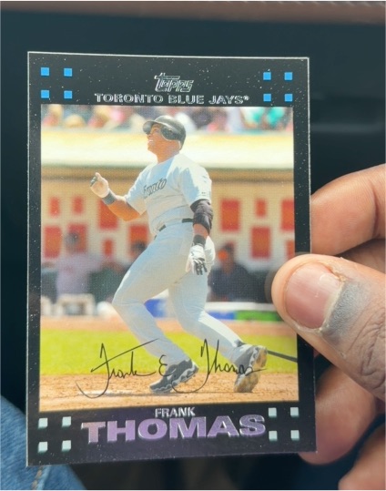 2007 Topps #305 Frank Thomas — front