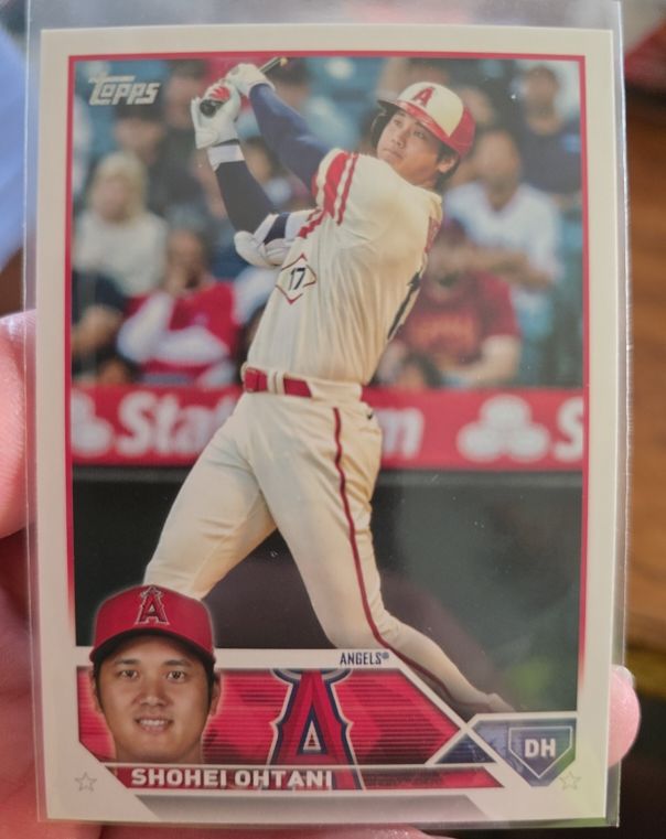 2023 Topps #600 Shohei Ohtani — front