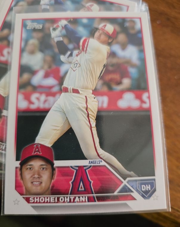2023 Topps #600 Shohei Ohtani — front