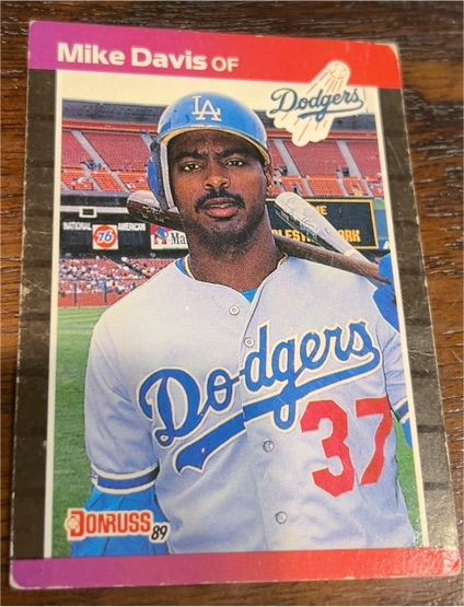 1989 Donruss #316 Mike Davis — front