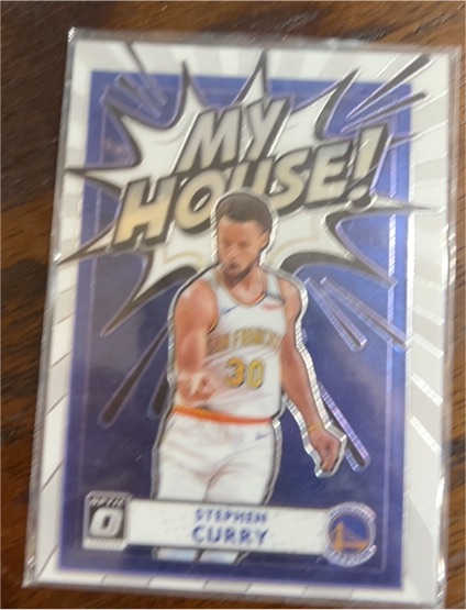 2020-21 Panini Donruss Optic #5 Stephen Curry My House — front