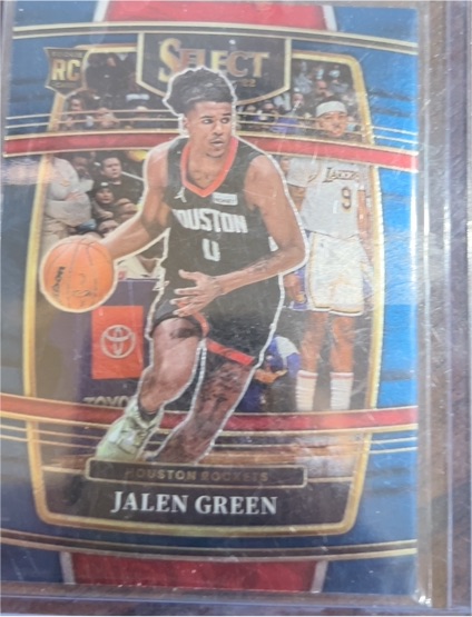 2021-22 Panini Select #7 Jalen Green — front
