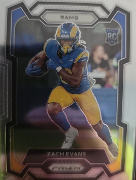 2023 Panini Prizm #359 Zach Evans — front