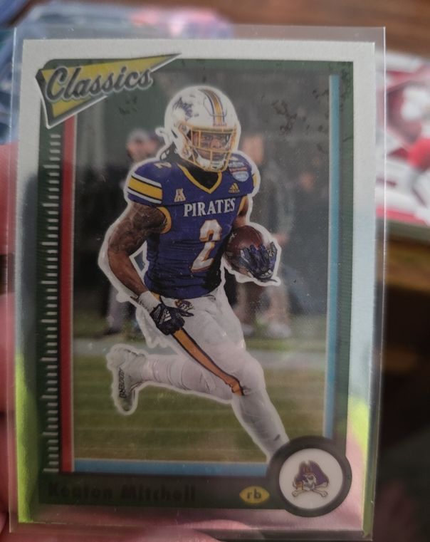 2023 Panini Chronicles Draft Picks #22 Keaton Mitchell Classics Premium Edition — front