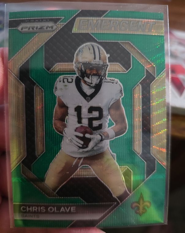 2023 Panini Prizm Emergent #H-6 Chris Olave — front