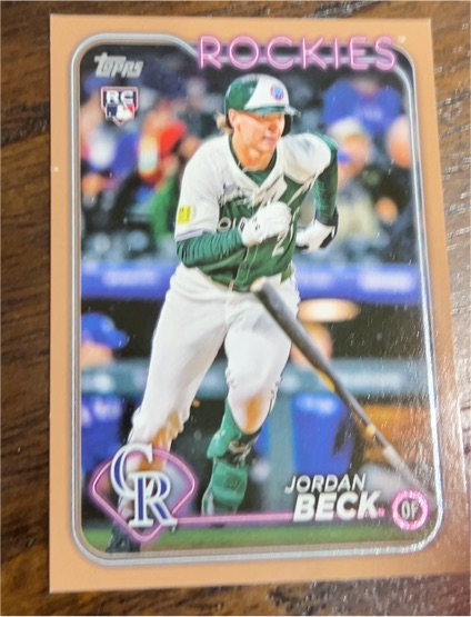 2024 Topps Update #US269 Jordan Beck — front