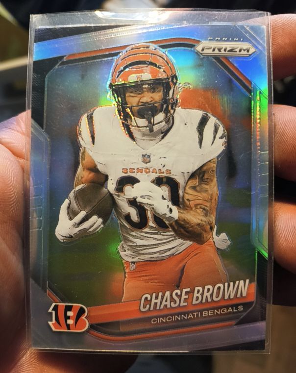2025 Panini Prizm #130 Chase Brown — front