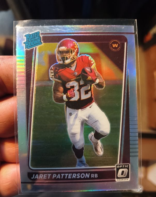 2021 Panini Donruss Optic #297 Jaret Patterson — front
