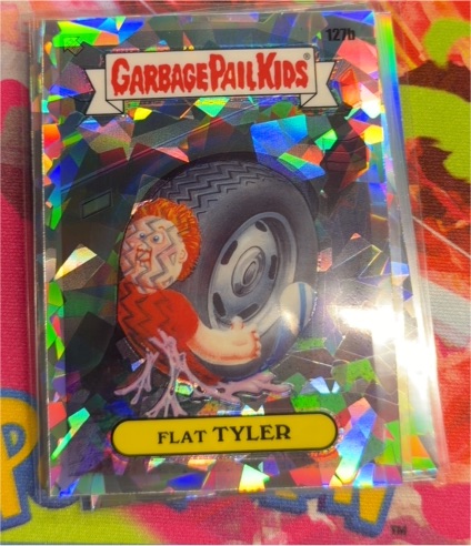 2021 Topps Garbage Pail Kids Chrome Series 4 #127b Flat Tyler — front