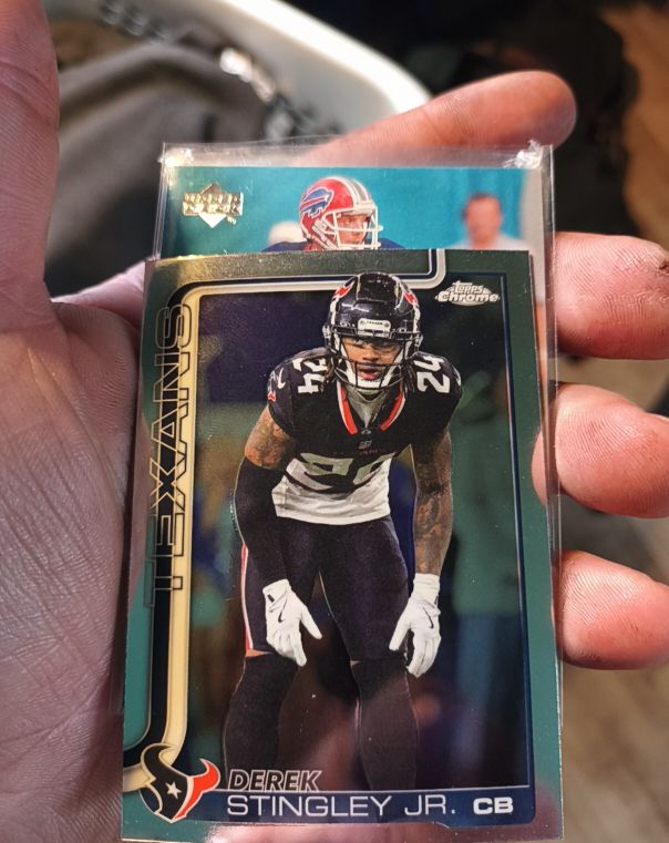 2025 Topps Chrome #116 Derek Stingley Jr. — front