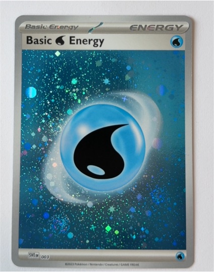 2023 Pokemon Scarlet & Violet #003 Basic Water Energy — front
