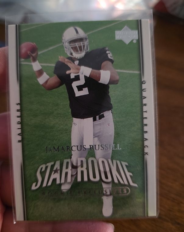 2007 Upper Deck #276 JaMarcus Russell Star Rookie Rookie Exclusives — front