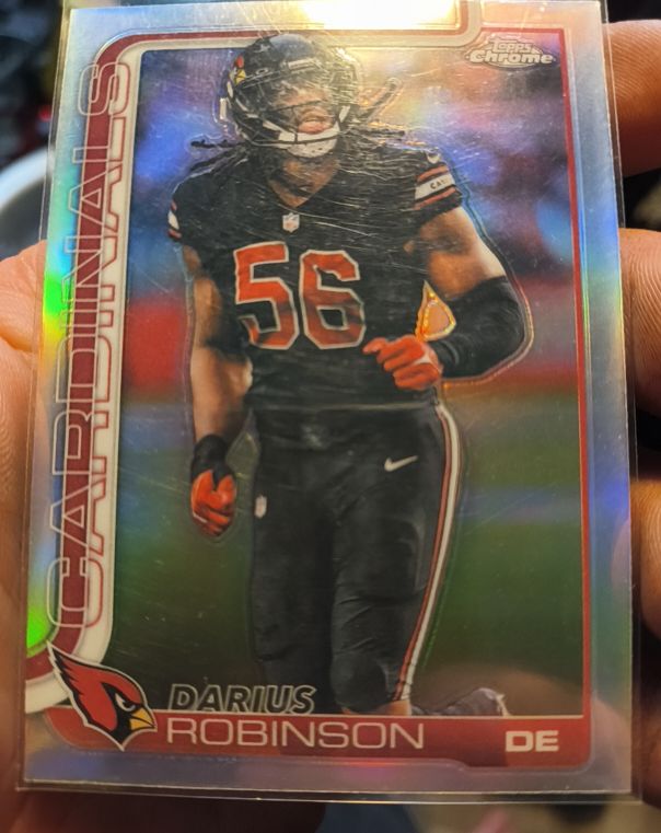 2025 Topps Chrome #9 Darius Robinson — front