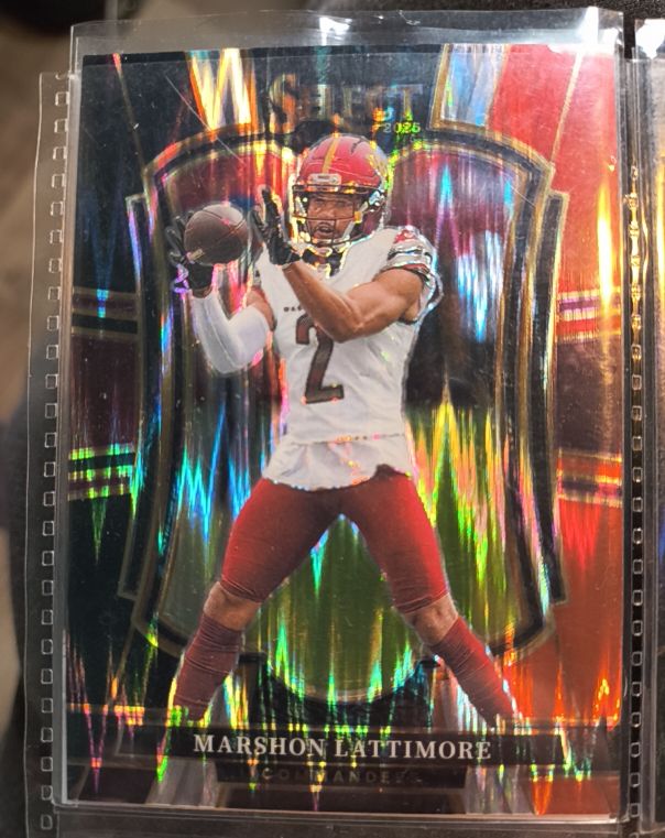 2025 Panini Select #189 Marshon Lattimore — front