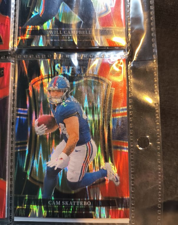 2025 Panini Select Premier Level #195 Cam Skattebo — front