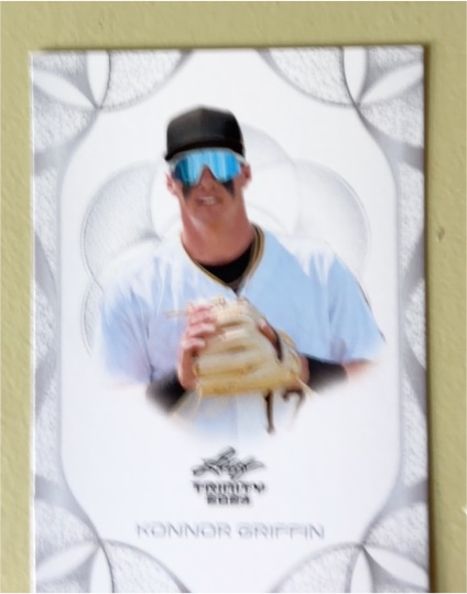 2024 Leaf Trinity #61 Konnor Griffin — front