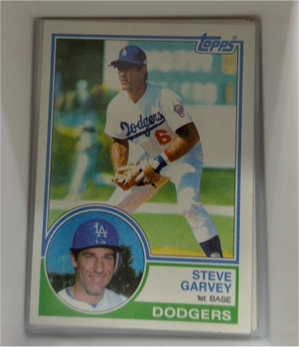 1983 Topps #610 Steve Garvey — front