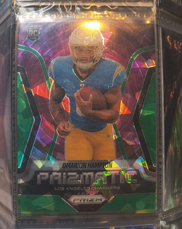 2025 Panini Prizm #9 Omarion Hampton — front