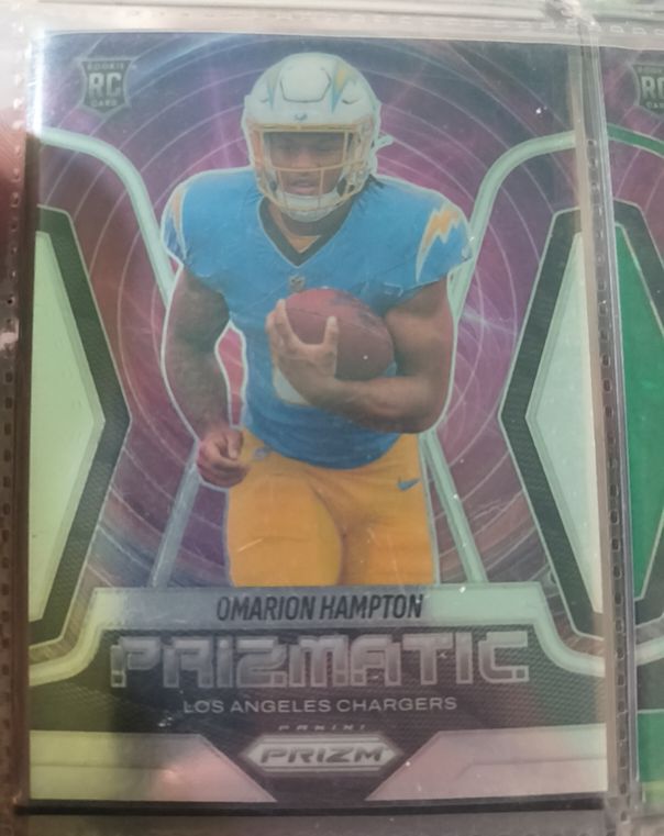 2025 Panini Prizm #9 Omarion Hampton — front