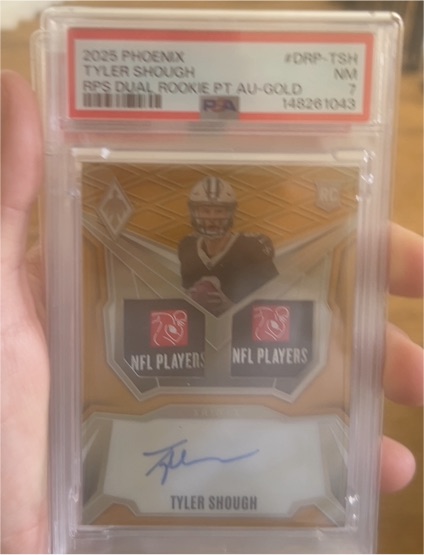 2025 Panini Phoenix #DRP-TSH Tyler Shough — front