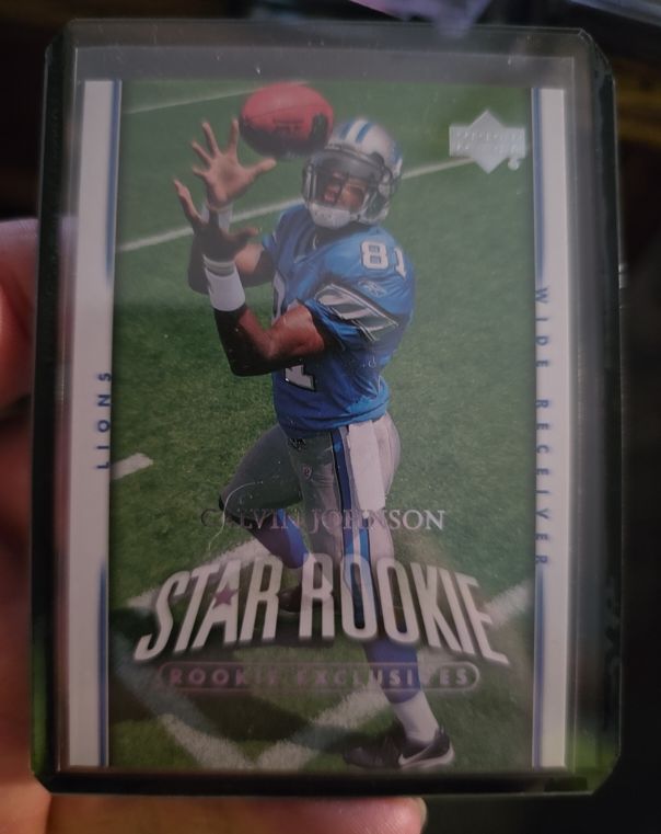2007 Upper Deck #277 Calvin Johnson — front