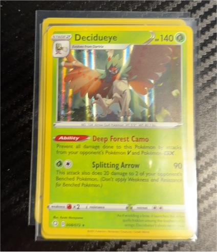 2021 Pokémon Shining Fates #008 Decidueye — front