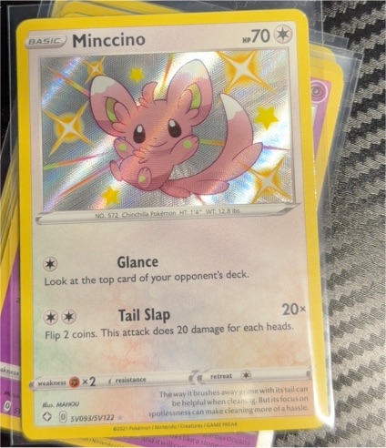 2021 Pokémon Shining Fates SV093 Minccino — front