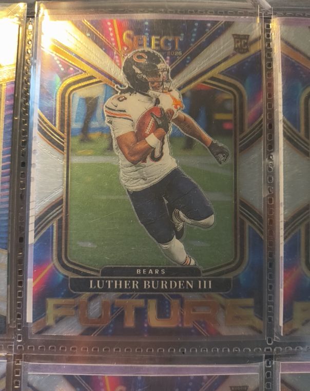 2025 Panini Select #3 Luther Burden III Future Rookie — front