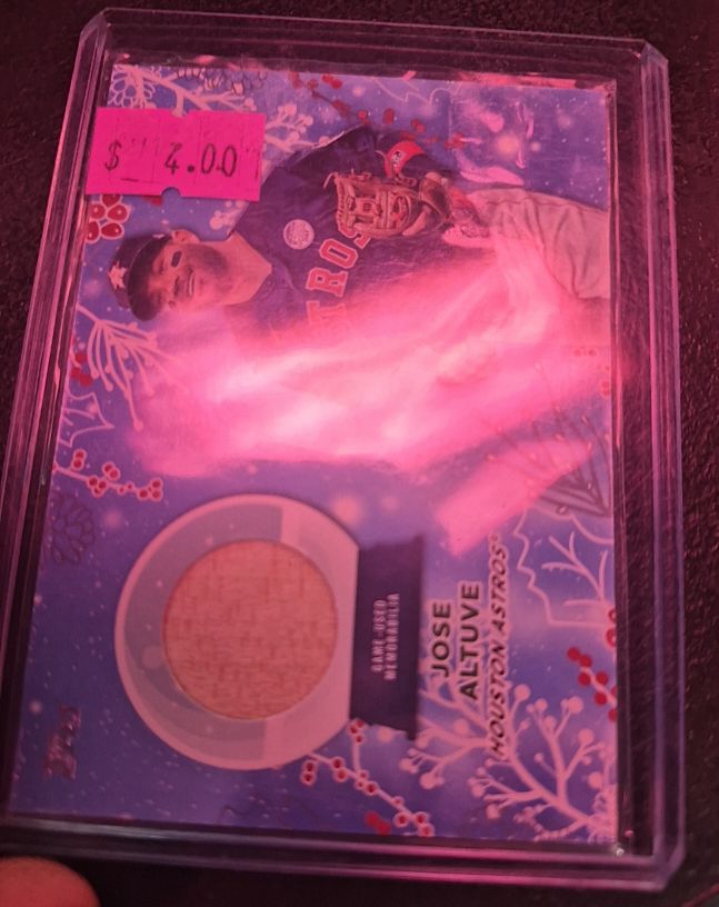 2020 Topps Holiday #WHR-JA Jose Altuve — front