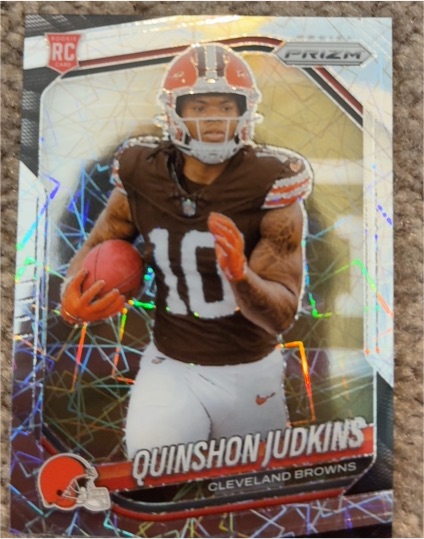 2025 Panini Prizm #313 Quinshon Judkins — front
